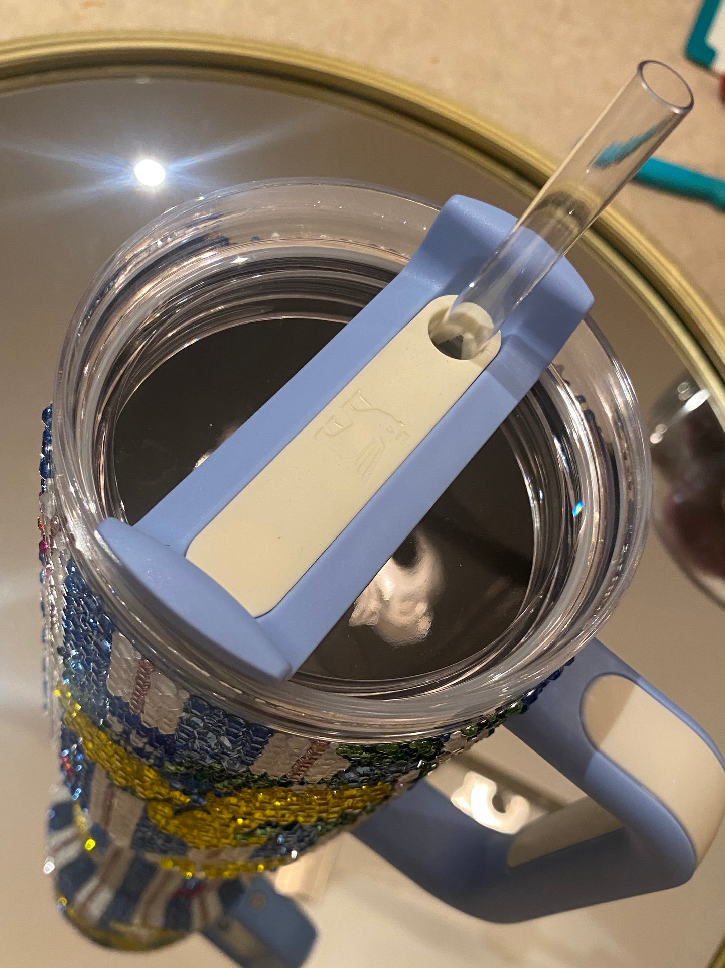 Amalfi Coast Stanley Rhinestone Tumbler