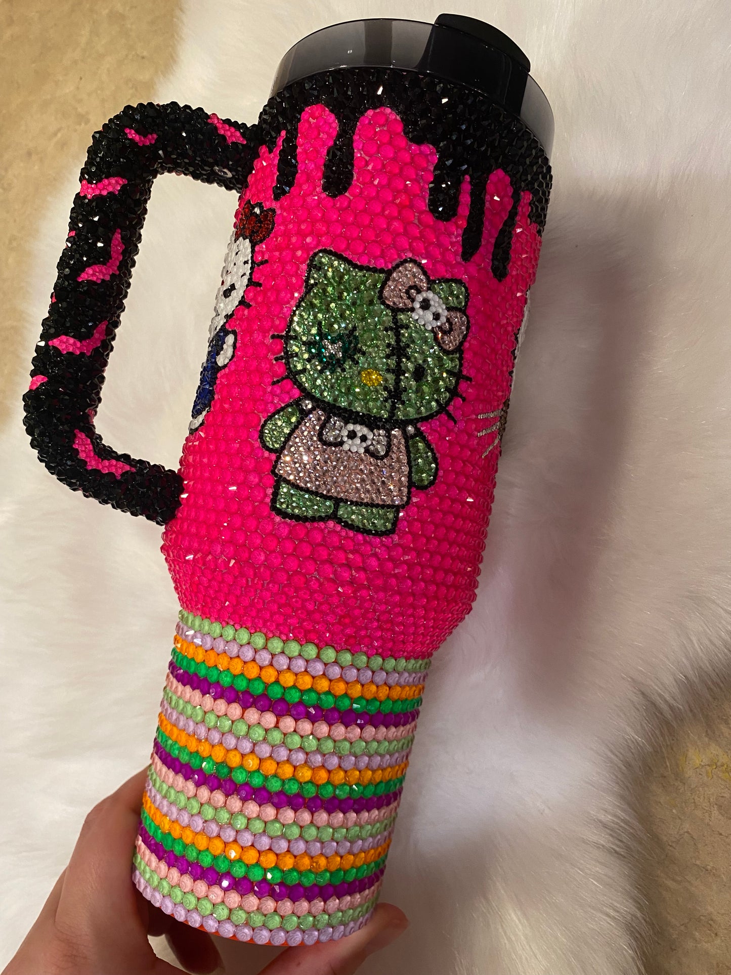 RTS Halloween Hello Kitty Horror Tumbler