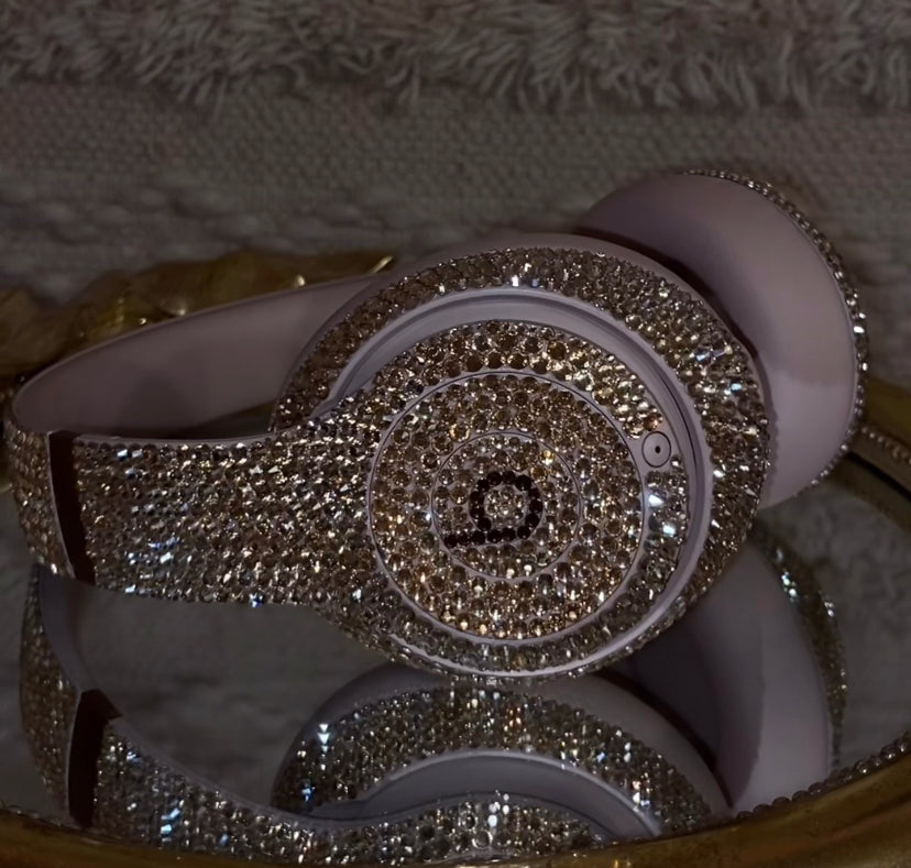 RTS Boujee Baddie Beats 3000’s |Rhinestoned Studio Pro Beats by Dr. Dre