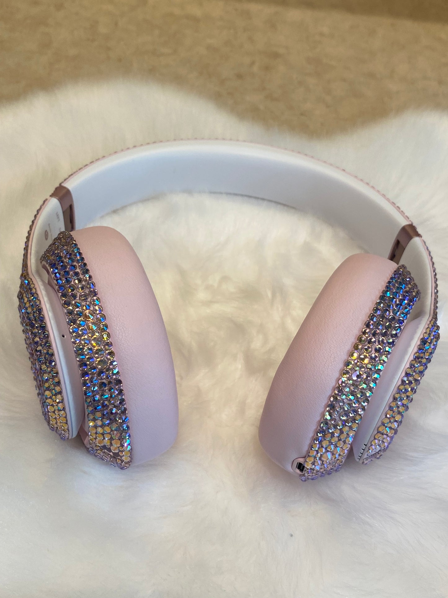 Princess Glass Slipper Rhinestone Beats Headphones
