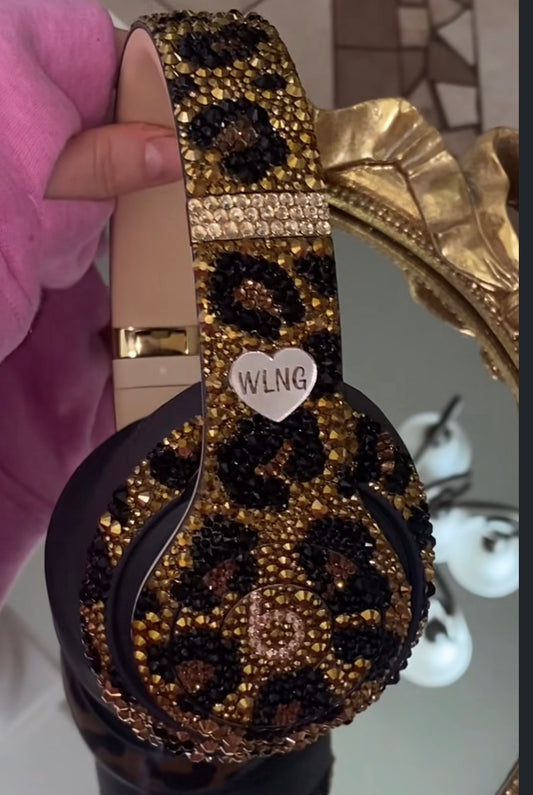 Boujee Leopard Studio Pro Beats by Dr.Dre