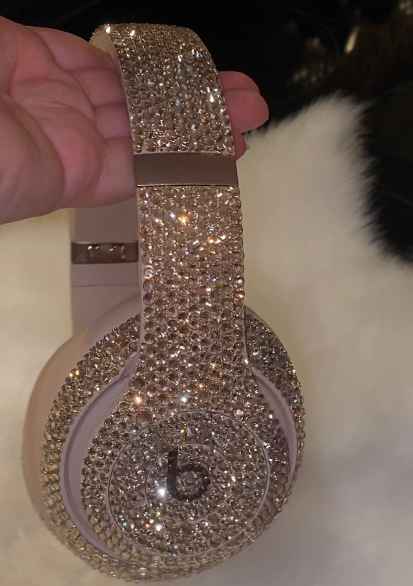 RTS Boujee Baddie Beats 3000’s |Rhinestoned Studio Pro Beats by Dr. Dre