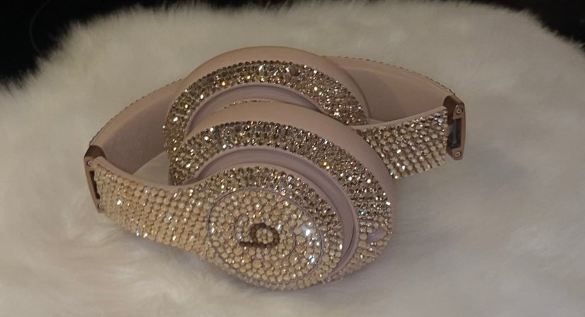 RTS Boujee Baddie Beats 3000’s |Rhinestoned Studio Pro Beats by Dr. Dre