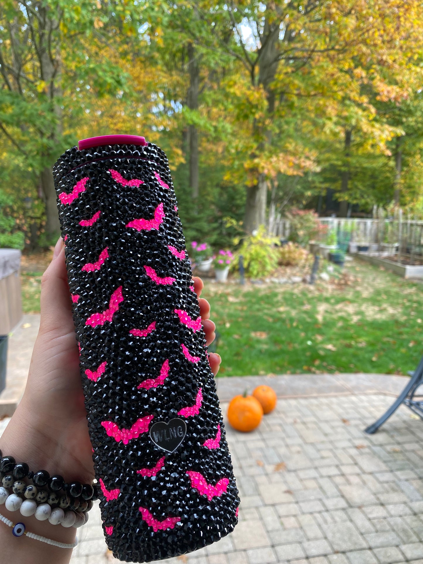 RTS Spooky Bats Starbucks Double Walled Insulated Tumbler