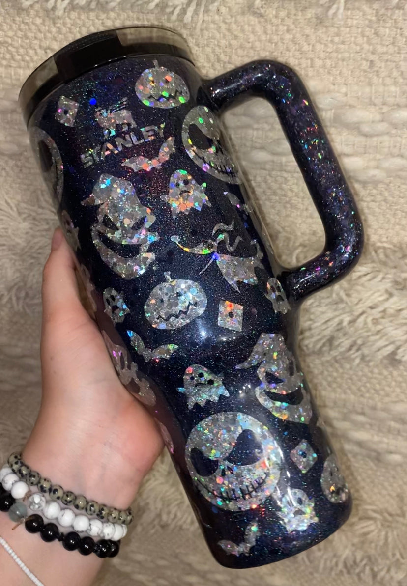 RTS Pro Tour Nightmare Before Christmas Glitter Epoxy Tumbler