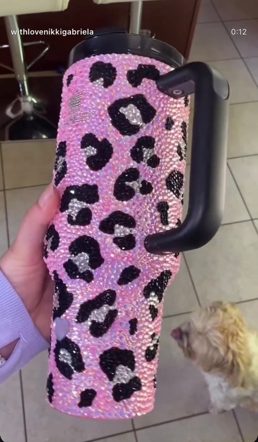 RTS Pink Opal Leopard Stanley 40 fl. OZ