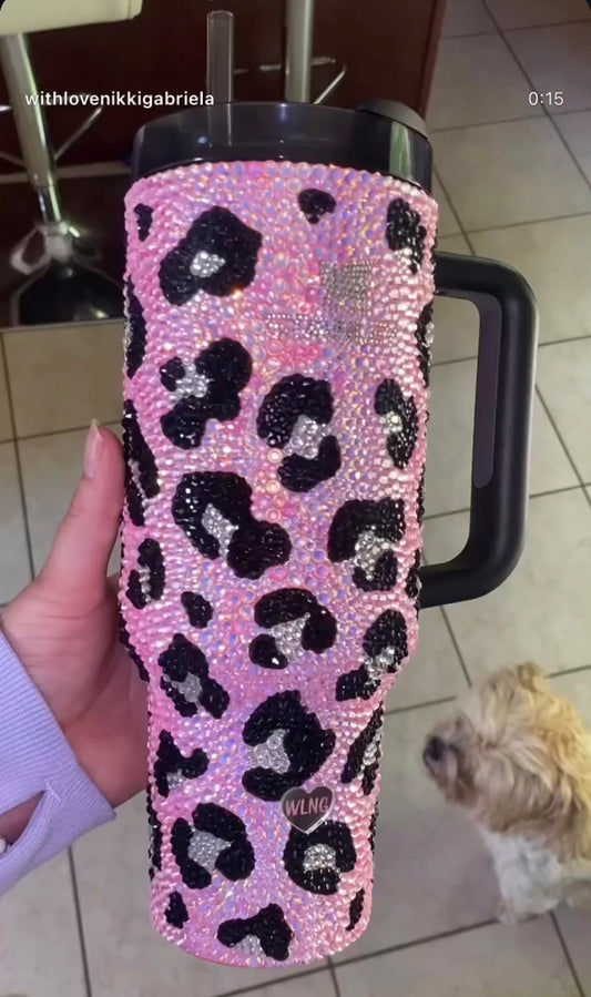 RTS Pink Opal Leopard Stanley 40 fl. OZ