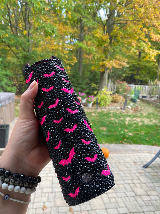 RTS Spooky Bats Starbucks Double Walled Insulated Tumbler