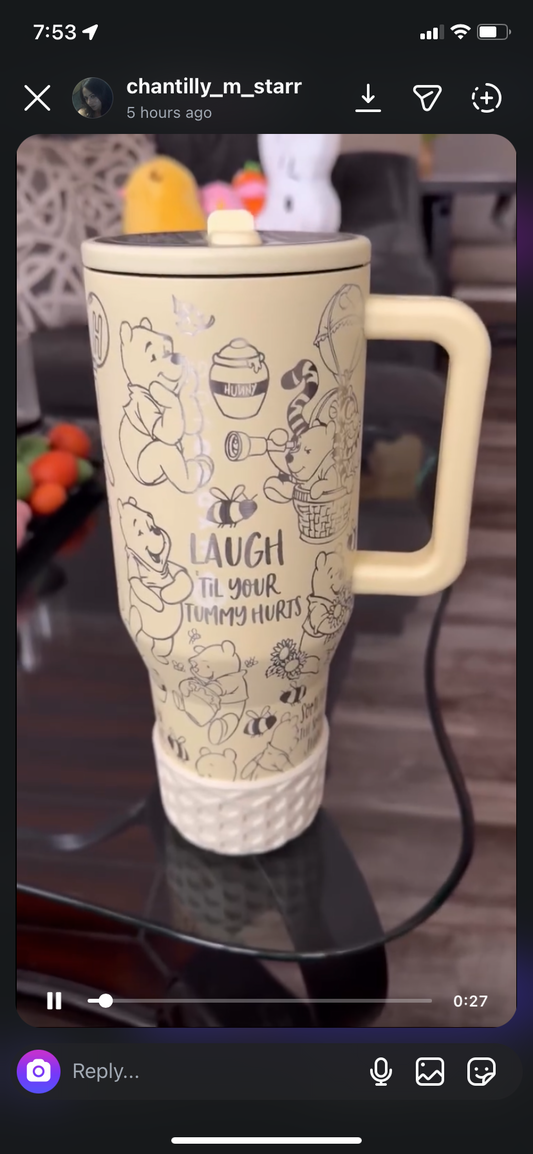 Custom Order | Winnie the Pooh Tumbler