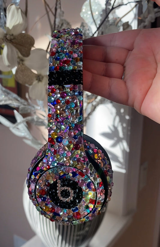 RTS Assorted Shapes Beats Solo Rhinestone Headphones