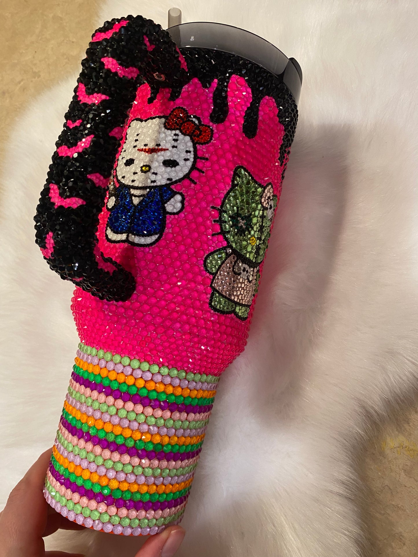 RTS Halloween Hello Kitty Horror Tumbler