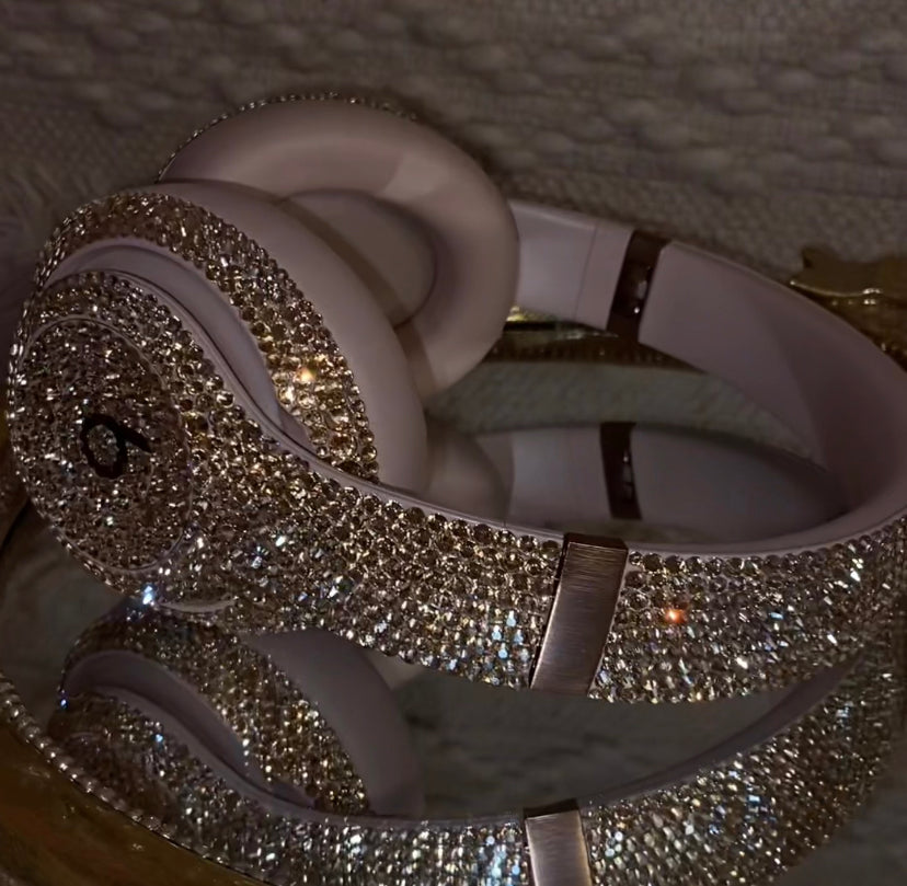 RTS Boujee Baddie Beats 3000’s |Rhinestoned Studio Pro Beats by Dr. Dre