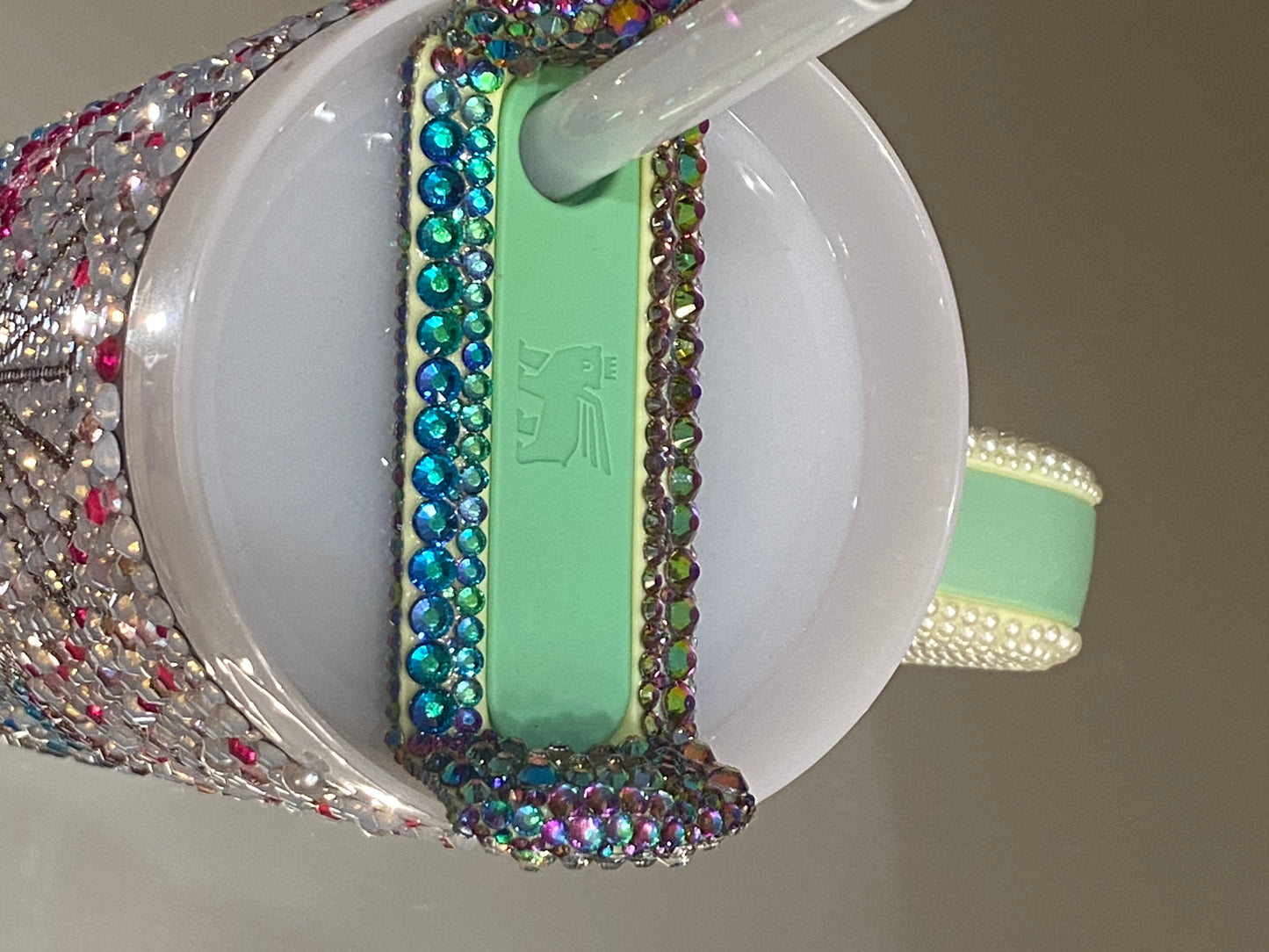 Tropical Mermaid Rhinestone Stanley Tumbler 30 fl. OZ